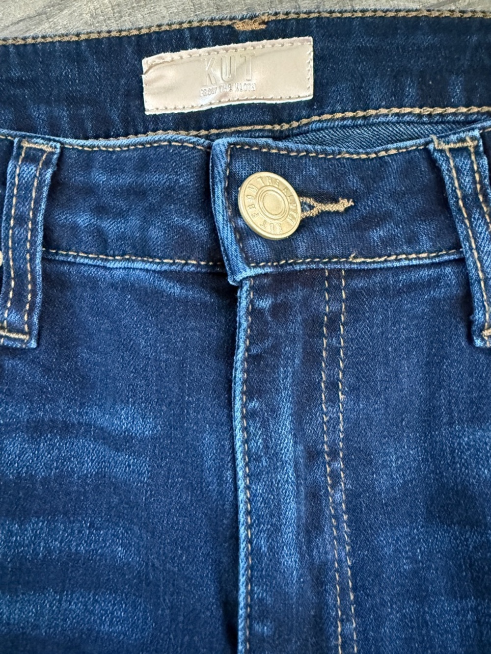 Kut from the Kloth JEAN High Rise Wide Leg Jeans – Fortitude Wash – Size 00 - Picture 6 of 9
